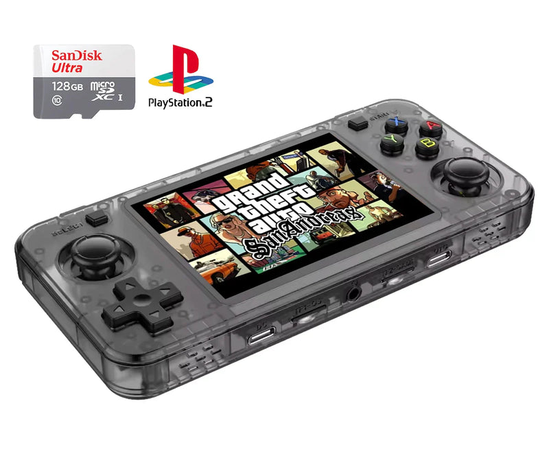 Portátil R36H™ Original - 21.500 Jogos de 20+ Consoles (180 dias de Garantia)
