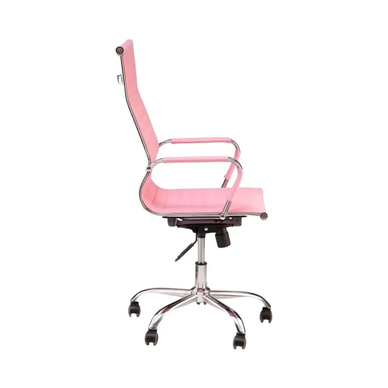 Cadeira de Escritório Giratória Alta Rosa