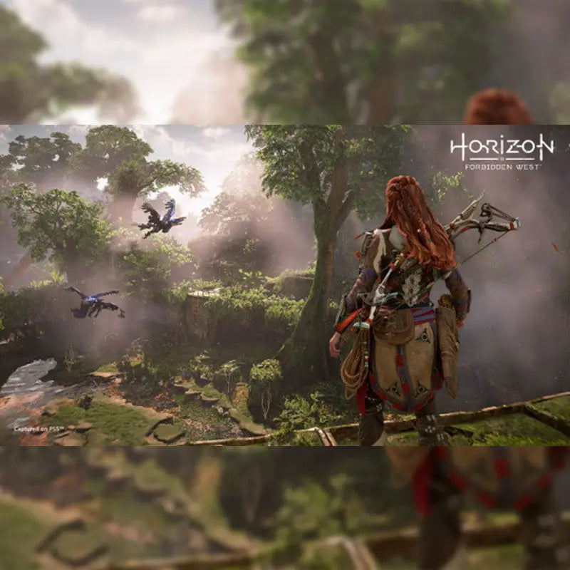 Horizon Forbidden West - Jogo Original Licenciado para PS4 e PS5 - CD Novo com Suporte em Russo